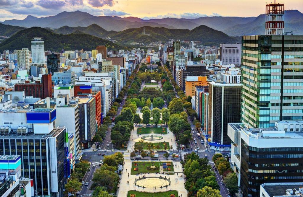 Apa Hotel Sapporo Odori Ekimae Nishi Exterior foto