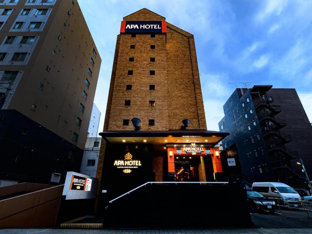 Apa Hotel Sapporo Odori Ekimae Nishi Exterior foto